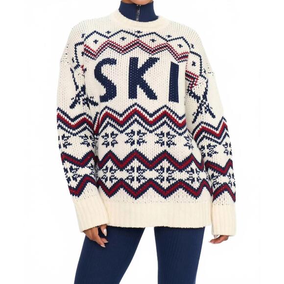 SHOW ME YOUR MUMU Sweaters - NEW SHOW ME YOUR MUMU ski in sweater in cream knit